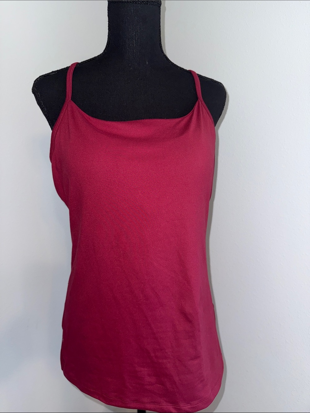 Women's Burgundy Tank Top